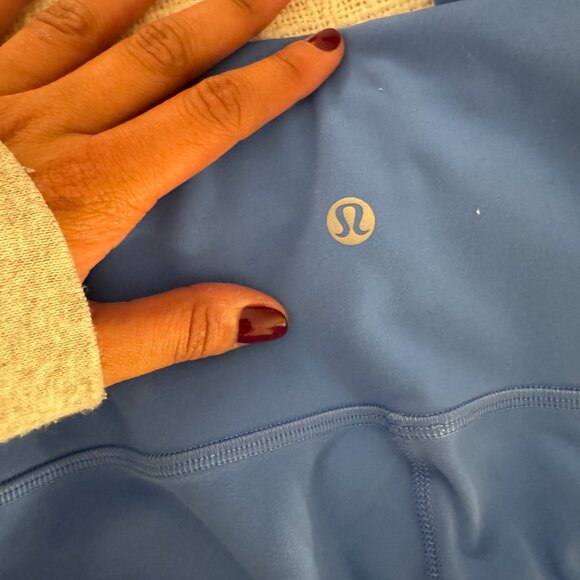 Lululemon Wunder Train High-Rise Crop 23" - Blue Nile - Picture 5 of 5